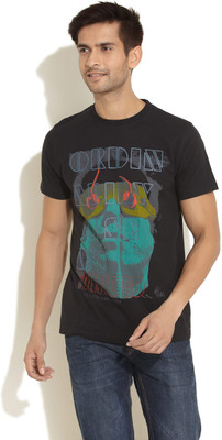 50% OFF on Riot Printed Men's Round Neck T-Shirt 50% OFF on Riot Printed Men's Round Neck T-Shirt