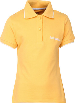 50% OFF on Bells and Whistles Solid Girl's Polo T-Shirt