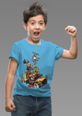 Imagica Printed Boy's Round Neck T-Shirt