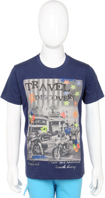 37% OFF on 1st Attitude Printed Boy's Round Neck T-Shirt