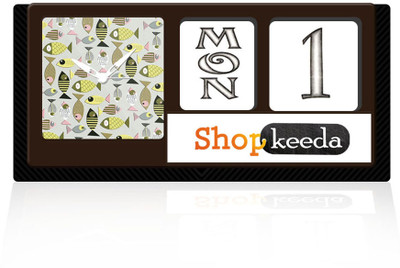 75% OFF on Shopkeeda Analog Multicolor Clock