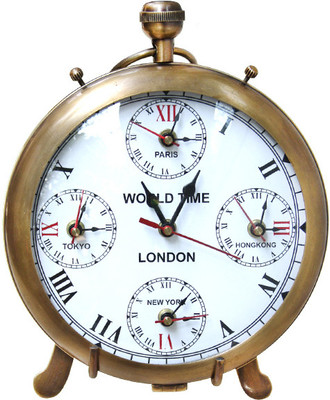 E-Studio Analog Brown Clock E-Studio Analog Brown Clock