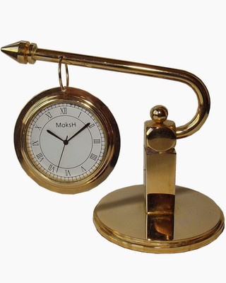 44% OFF on Moksh Analog Gold Clock 44% OFF on Moksh Analog Gold Clock