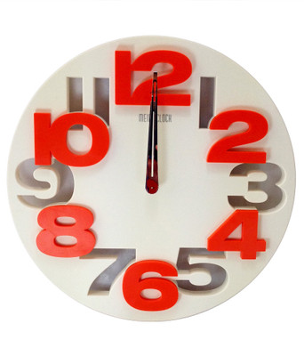 Gift Island Analog White Clock