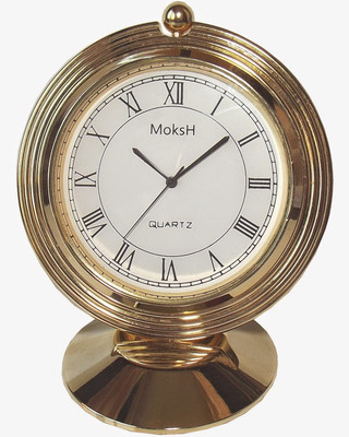 50% OFF on Moksh Analog Gold Clock 50% OFF on Moksh Analog Gold Clock