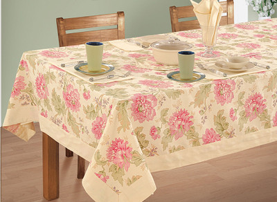 16% OFF on Swayam Printed 8 Seater Table Cover