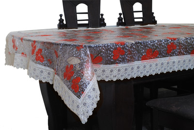 23% OFF on Ryka Printed 8 Seater Table Cover