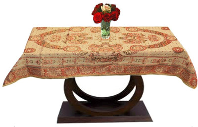 80% OFF on HandloomTrendz Floral 4 Seater Table Cover
