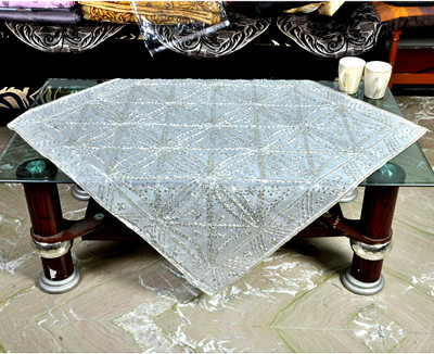 66% OFF on Nonch Le Embroidered 4 Seater Table Cover