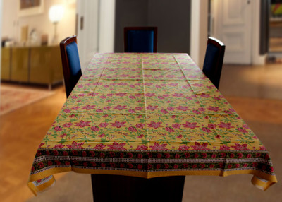 66% OFF on Coco Bee Floral 6 Seater Table Cover