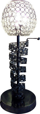 50% OFF on Decor8 Crystal & Iron Ball Shape With Spiral Neck & Base Table Lamp 50% OFF on Decor8 Crystal & Iron Ball Shape With Spiral Neck & Base Table Lamp