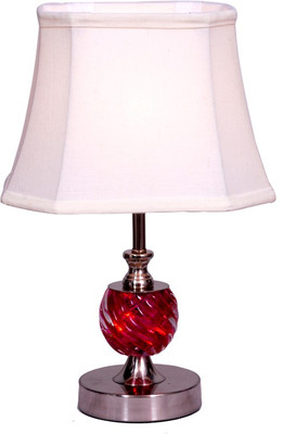 57% OFF on Diya Designs Dazzling Pink Chrome Finish with Off White Shade Table Lamp 57% OFF on Diya Designs Dazzling Pink Chrome Finish with Off White Shade Table Lamp