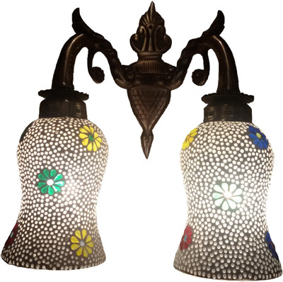 65% OFF on Weldecor Antiqua Brasso Double Florals Wall Lamp 65% OFF on Weldecor Antiqua Brasso Double Florals Wall Lamp