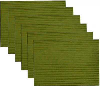 53% OFF on meSleep Green Dupioni Silk Table Linen Set