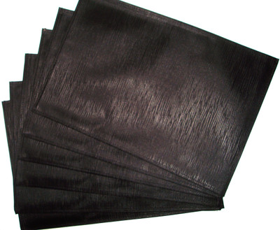 18% OFF on Ritwik Black Rexine Table Linen Set 18% OFF on Ritwik Black Rexine Table Linen Set