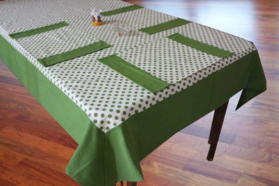 20% OFF on Dekor World Green Cotton Table Linen Set 20% OFF on Dekor World Green Cotton Table Linen Set