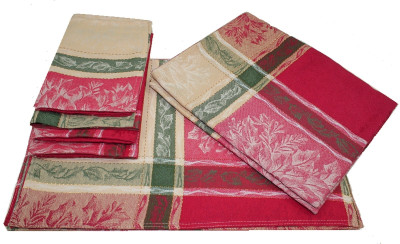23% OFF on Kaashi Multicolor Organic Cotton Table Linen Set 23% OFF on Kaashi Multicolor Organic Cotton Table Linen Set