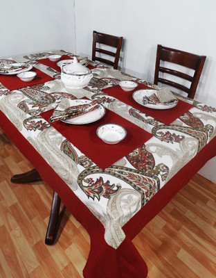 50% OFF on Heritagefabs Blue Organic Cotton Table Linen Set