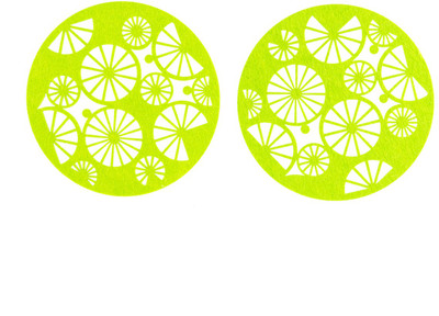 37% OFF on Wink Round Pack of 2 Table Placemat