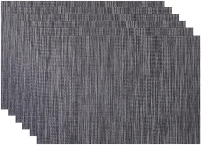 45% OFF on Primeway Rectangular Pack of 6 Table Placemat