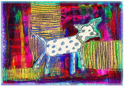 Leaf Designs Rectangular Pack of 2 Table Placemat