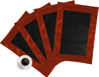 3% OFF on Zikrak Exim Rectangular Pack of 4 Table Placemat