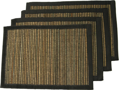 6% OFF on Rhapsody Decor Rectangular Pack of 4 Table Placemat