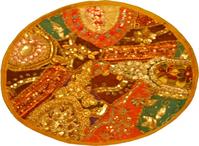 25% OFF on Ancient India Round Pack of 1 Table Placemat