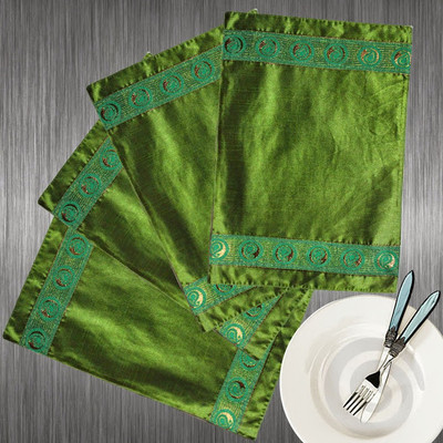 Dekor World Rectangular Pack of 4 Table Placemat Dekor World Rectangular Pack of 4 Table Placemat