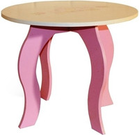 Woody Wood Princess Round Table - 049 Multipurpose Round Table