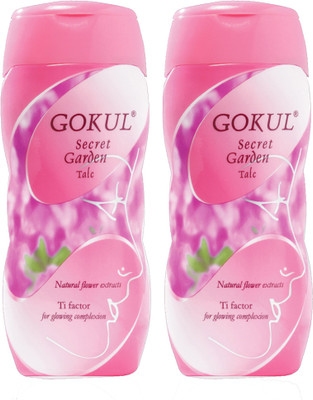 Gokul Secret Garden Talc (Pack of 2) Gokul Secret Garden Talc (Pack of 2)