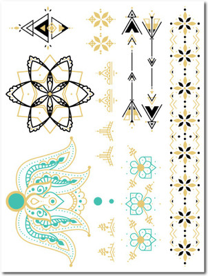 Gumtoo Kaya - Metallic Temporary Gumtoo Kaya - Metallic Temporary