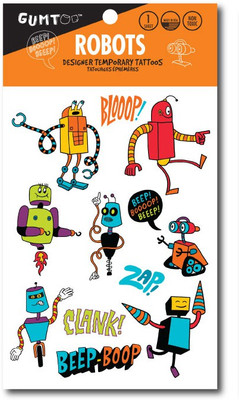52% OFF on Gumtoo Robots - Designer Temporary Tattoos