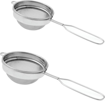 Dynamic Store Set of 2 Classic wire handle Tea Strainer Pack of 2 Dynamic Store Set of 2 Classic wire handle Tea Strainer Pack of 2
