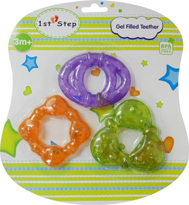 1st Step Gel Filled Teether Vanilla 1st Step Gel Filled Teether Vanilla
