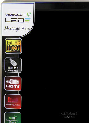 Videocon 54.6cm (22) Full HD LED TV (1 X HDMI, 1 X USB) 