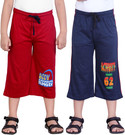 40% OFF on Dongli Printed Boy's Three Fourths