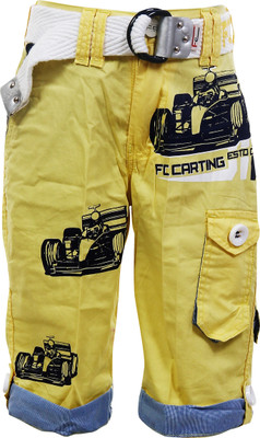 20% OFF on Fingerchips Graphic Print Boy's Three Fourths