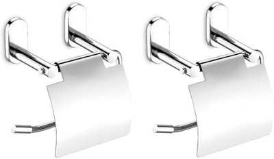 57% OFF on Dazzle Stainless Steel Toilet Paper Holder Lid Included 57% OFF on Dazzle Stainless Steel Toilet Paper Holder Lid Included