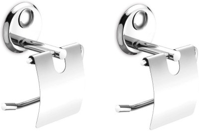 52% OFF on Dazzle Stainless Steel Toilet Paper Holder Lid Included 52% OFF on Dazzle Stainless Steel Toilet Paper Holder Lid Included
