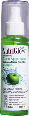 7% OFF on NutriGlow Green Apple Toner 120 ml 7% OFF on NutriGlow Green Apple Toner 120 ml