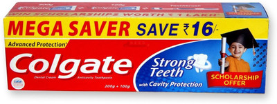 6% OFF on Colgate Dental Cream Anticavity Toothpaste Fluoride Toothpaste 6% OFF on Colgate Dental Cream Anticavity Toothpaste Fluoride Toothpaste
