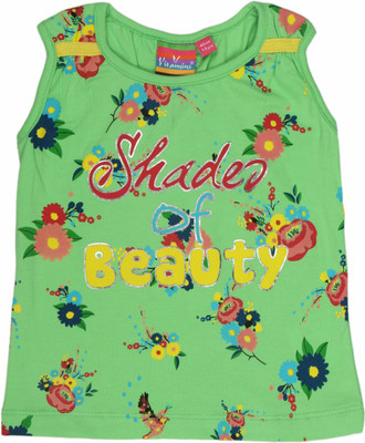 Vitamins Casual Sleeveless Printed Girl's Top Vitamins Casual Sleeveless Printed Girl's Top