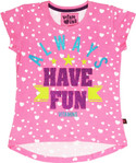 Vitamins Casual Short Sleeve Printed Girl's Top Vitamins Casual Short Sleeve Printed Girl's Top