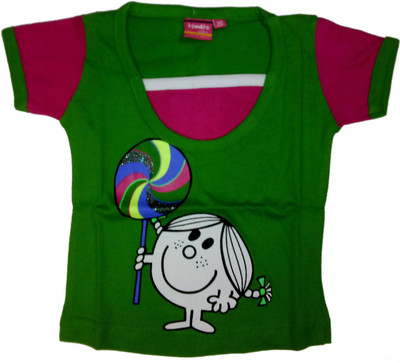 9% OFF on Tomato Casual Short Sleeve Printed Girl's Top