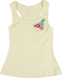 Addyvero Casual Sleeveless Solid Baby Girl's Top Addyvero Casual Sleeveless Solid Baby Girl's Top