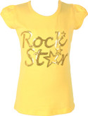 Purple Nasty Casual Short Sleeve Self Design Girl's Top Purple Nasty Casual Short Sleeve Self Design Girl's Top