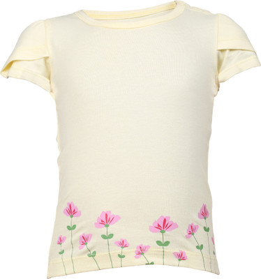 30% OFF on Lula Casual Short Sleeve Floral Print Baby Girl's Top