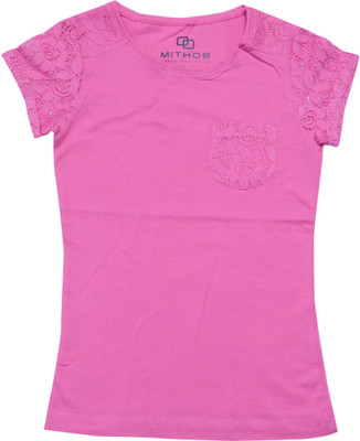 50% OFF on Mithos Casual Short Sleeve Solid Girl's Top 50% OFF on Mithos Casual Short Sleeve Solid Girl's Top