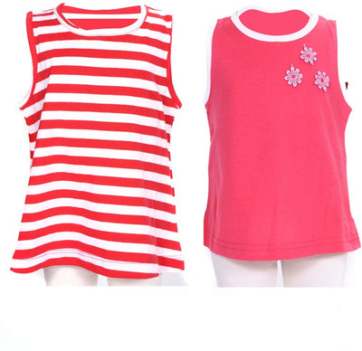 31% OFF on Bio Kid Casual Sleeveless Floral Print Baby Girl's Top